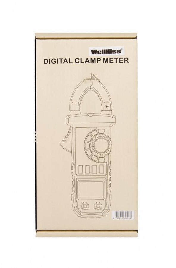 WellHise CM600A ACDC 600A Pensampermetre Ölçü Aleti 600 AMPER - 4