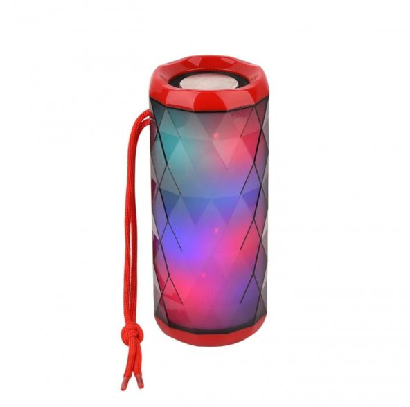 Led İşikli Fm Radyo Hafiza Kart Aux Girişli Bluetooth Hoparlör Speaker 167 - 2