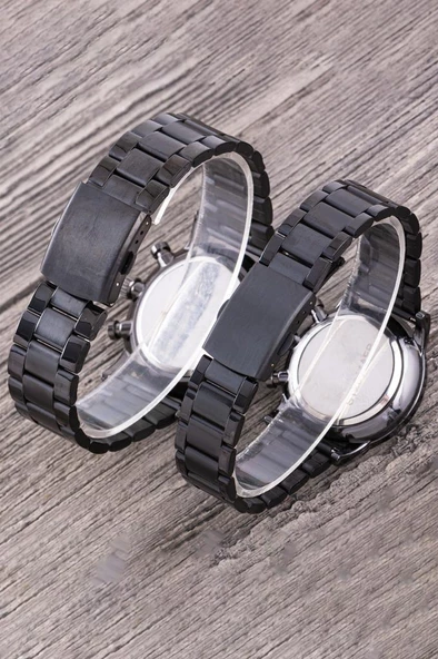 Sevgiliye Hediye Çift Sevgili Saatleri Sevgili Kombini Erkek Bayan Kol Saatleri ST-304370 - 2