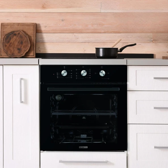 KUMTEL Siyah Cam Ankastre Fırın - 2