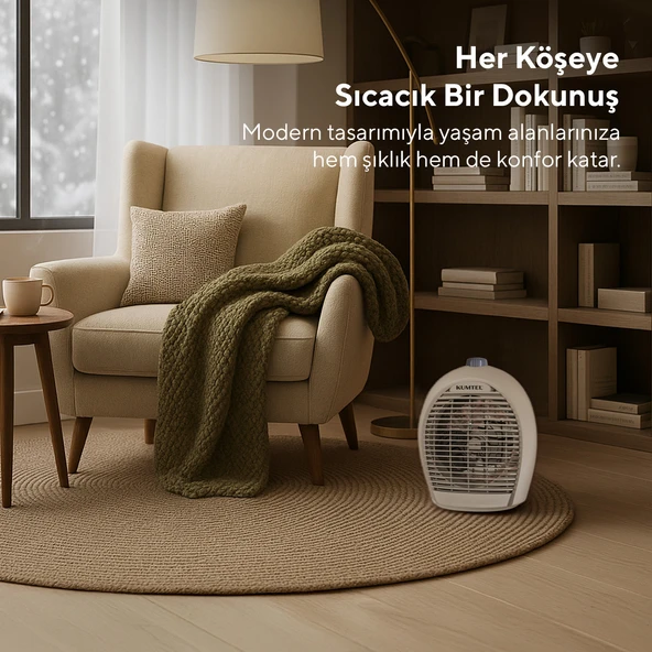 Kumtel LX-6331 2000 W Fanlı Isıtıcı - 6
