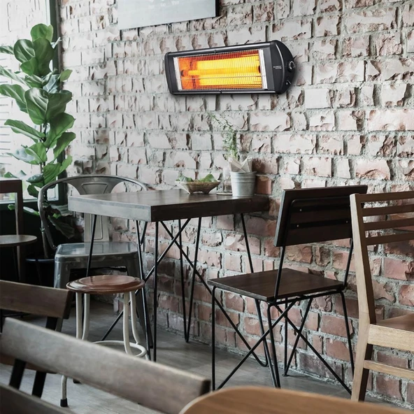 Kumtel Duvar Tipi Isıtıcı İnfrared EX-25 - 3