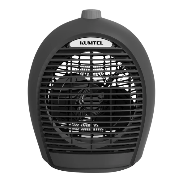 KUMTEL Fanlı Isıtıcı 2000 W LX-6331 Füme