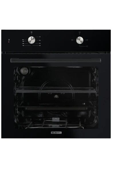 KUMTEL Home Siyah Cam Ankastre Set - Resim 4