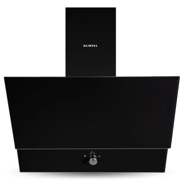 Kumtel Kristal Siyah Cam Ankastre Set - 4