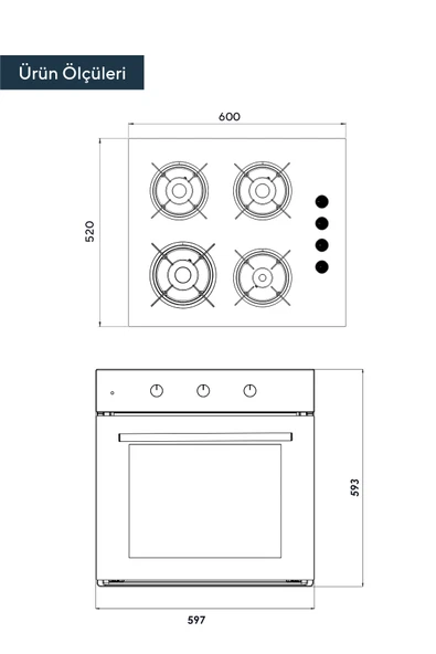 KUMTEL Siyah 2 li Set - Resim 5