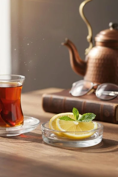 Paşabahçe El İmalatı Kristal Mini Limon Kase 1 Adet 8x2 Cm 20070 ürün görseli 1