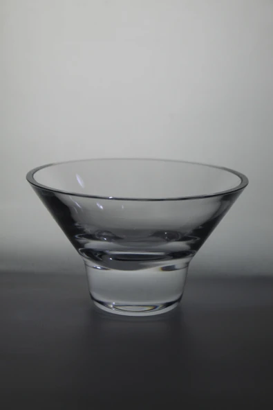 Paşabahçe El İmalatı Kristal Bonjour Kalın Kase 1 Adet 16610 - 2