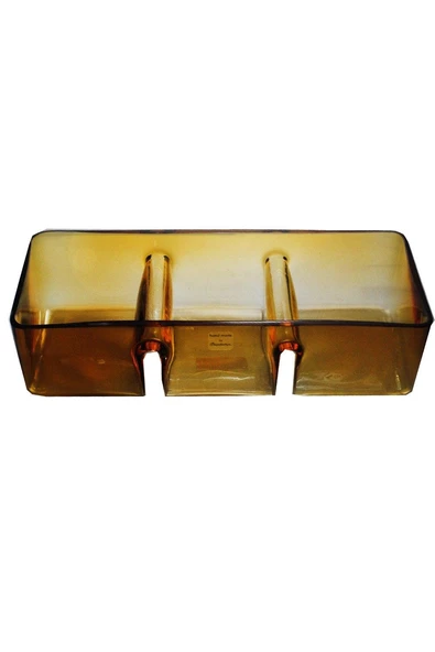 Paşabahçe El İmalatı Kristal Üç Bölmeli Kase 1 Adet 18842 ürün görseli 1