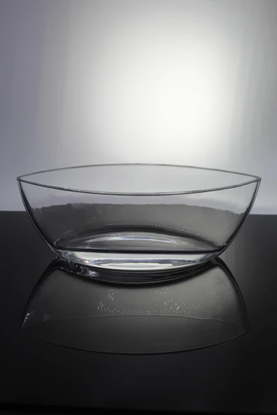 Paşabahçe El İmalatı Kristal Kalın Kayık Kase 1 Adet 18712 ürün görseli 1