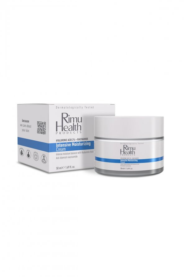 Rimu Health Cilt Tonu Eşitleyici Ve Yoğun Nemlendirici Yüz Kremi 50 Ml( Hyaluronic Acid - Niacinamide ) Rm000108 - 2