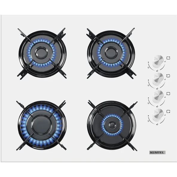 Kumtel Beyaz 2 li Set  Fırın-Ocak - 3