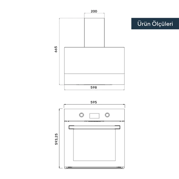 Kumtel Siyah 2 li Set - 4
