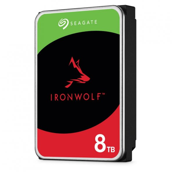 Seagate IRONWOLF ST8000VN004 3.5" 8TB 256MB 7200RPM SATA3 NAS Sabit Disk - 2