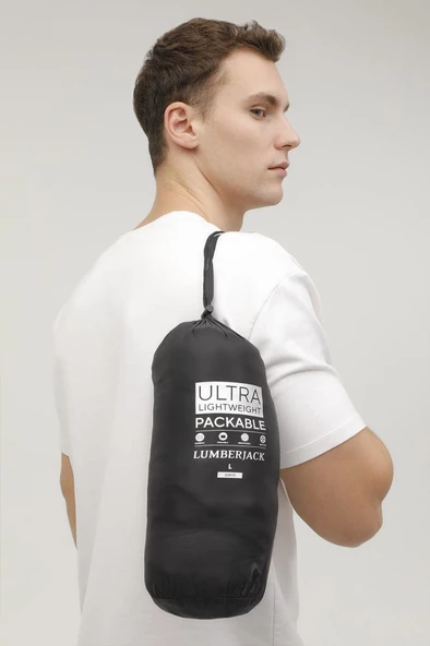 Lumberjack ML PERRY COAT 1SN21 3PR Erkek Mont Siyah S-XXL - 5