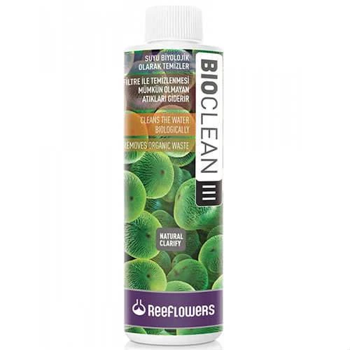 Reeflowers BioClean III 500 ml. Skt:03/2027 Su Temizleyici Tatlı ve Tuzlu akvaryumları için Suyu Biyolojik Olarak Temizler