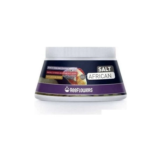 Reeflowers Salt African 250 ml. Skt:11/2026 Üreme ve Renklenme İçin Gerekli Mineraller - 1