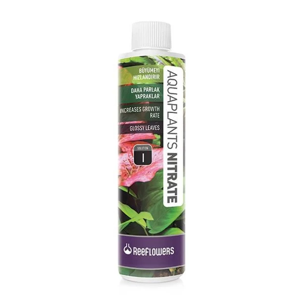 ReeFlowers AquaPlants Nitrate I 500ml. Skt:02/2027 Akvaryum Bitkileri için Büyümeyi Hızlandırır