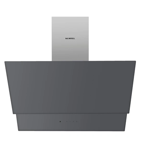 KUMTEL Antrasit (Gri)  Dokunmatik Cam Davlumbaz DA6-835