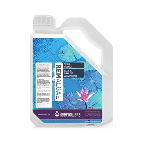 Reeflowers RemAlgae 3000 ml. Yosun Giderici Tatlı Tuzlu ve Bitkili Akvaryumlar için  Skt : 06/2028 ürün görseli