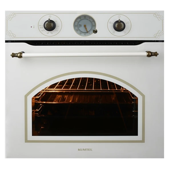 Kumtel Rustik Bej Cam Ankastre Set - 4