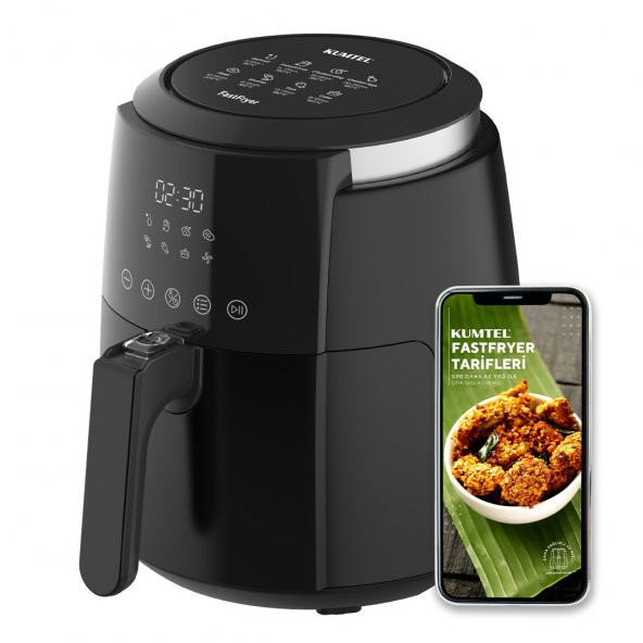 Kumtel Digital Fastfryer ( Yağsız Fritöz Airfryer ) - 2