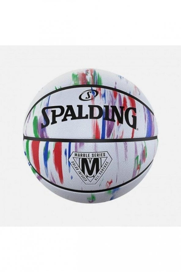 Spalding Basketbol Topu Marble Series Rainbow (84397Z) No:7 TOPBSKSPA307