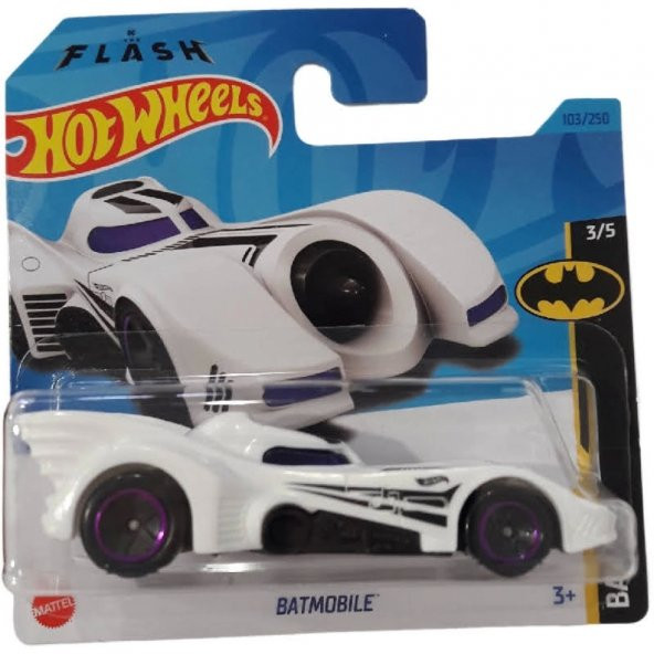 Hot Wheels Batmobile Batman Flash 3/5