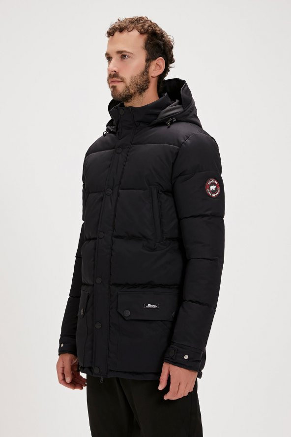 BAD BEAR COLONEL PUFFER COAT ERKEK UZUN MONT - 3