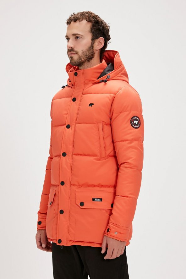 BAD BEAR COLONEL PUFFER COAT ERKEK UZUN MONT - 12