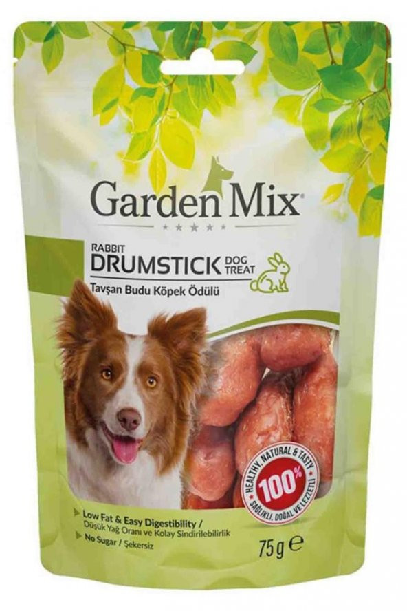 Garden Mix Tavşan Budu Köpek Ödül Maması 75 gr