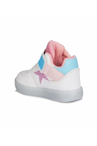 Vicco Magic 220.F20K.106 Kız Çocuk Işıklı Bot Beyaz Pembe 31-35 - Resim 3