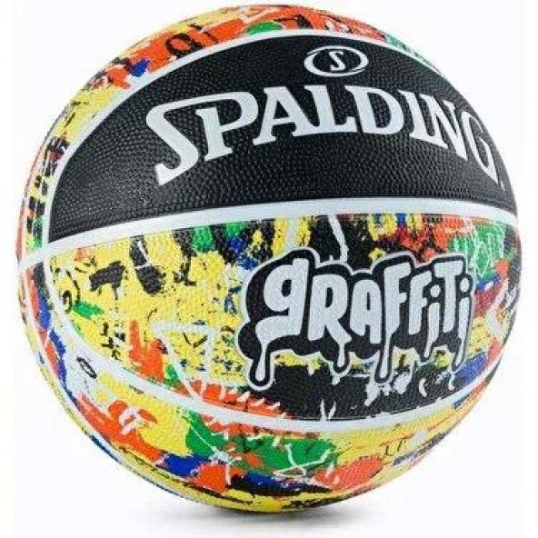 Spalding Basketbol Topu Rainbow Grafiti No:7 84372Z