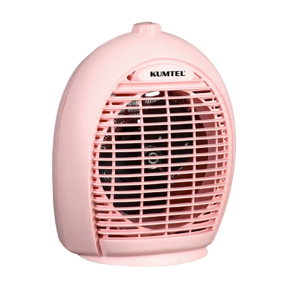 KUMTEL Fanlı Isıtıcı 2000 W LX-6331 Pembe - 2