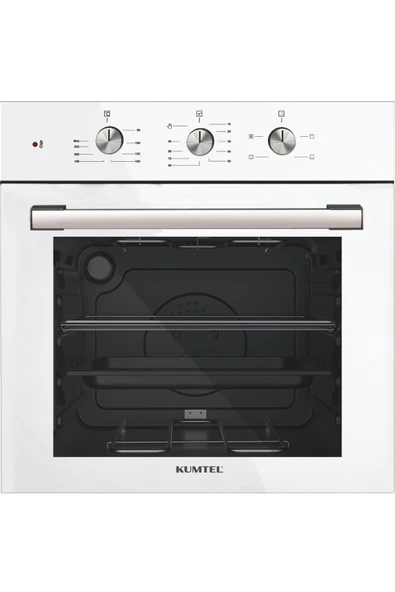 KUMTEL Turbo Fanlı Beyaz Ankastre Fırın B66 - SF2 (MT) - 6