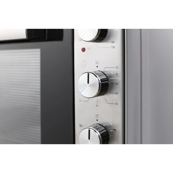 KUMTEL Piliç Çevirmeli 70 Litre Midi Fırın LX-9645 - 6