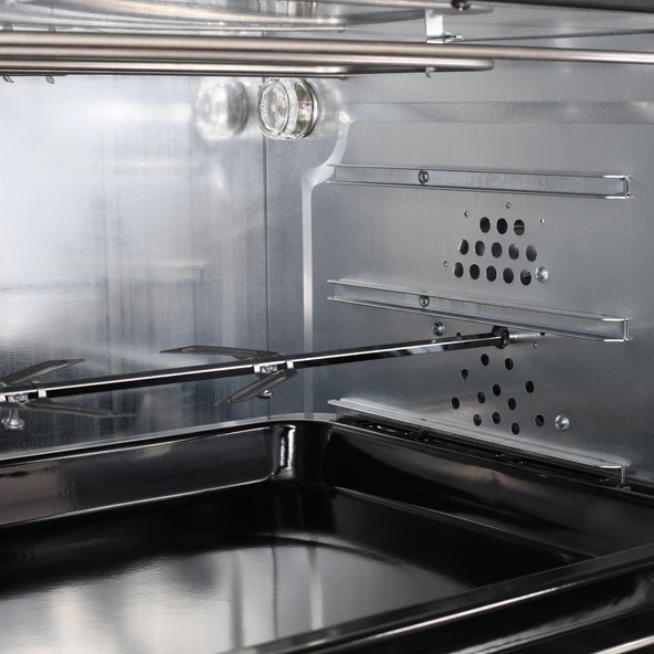 KUMTEL Piliç Çevirmeli 70 Litre Midi Fırın LX-9645 - 5