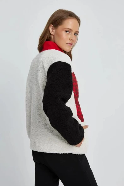 Ellesse Kadın Ceket Ekru EF063 - Resim 4