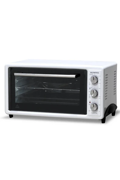KUMTEL Beyaz Turbo 40 Litre Mini Fırın LX-3525
