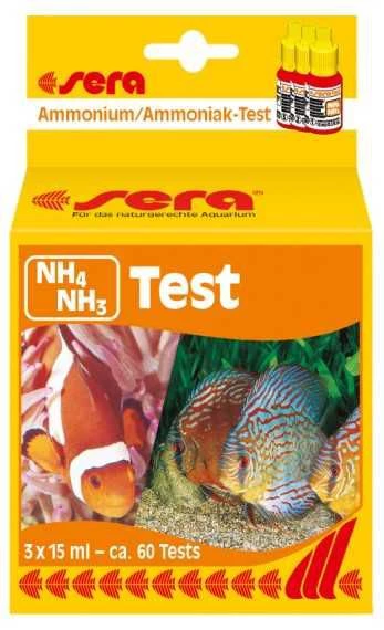 Sera Nh4 - Nh3 Amonyum / Amonyak  Test 15 ml. 60 Adet Test  Skt:12/2026