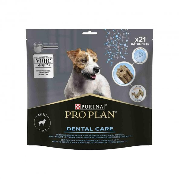Proplan Small Breed Dental Care Küçük Irk Köpekler İçin Diş Sağlığı Ödülü 21 Parça 345gr