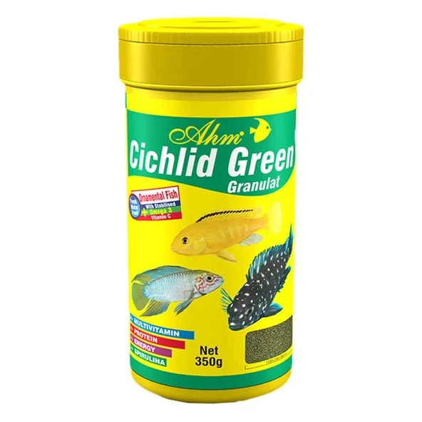 Ahm Cichlid Green Granulat 1000 ml Skt:05/2028 ürün görseli