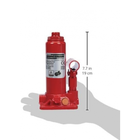 Mannesmann Hidrolik Kriko 3 T, Tüv/gs, M 007-T-GS3 - 2