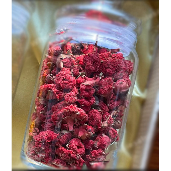 İthal Nar Çiçeği 250 Gr. Anar Phool Gule Anaar Pomegranate Flower Punica Flos Tomurcuk Nar Gülü - Resim 2
