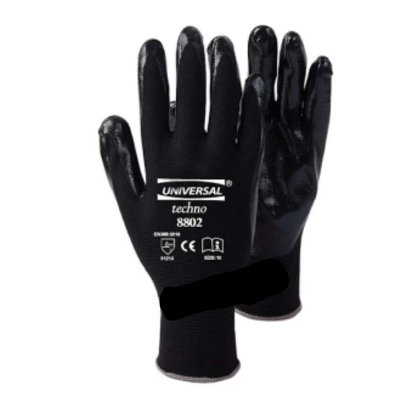 Üniversal Techno Nitril Eldiven NO:9 - 2