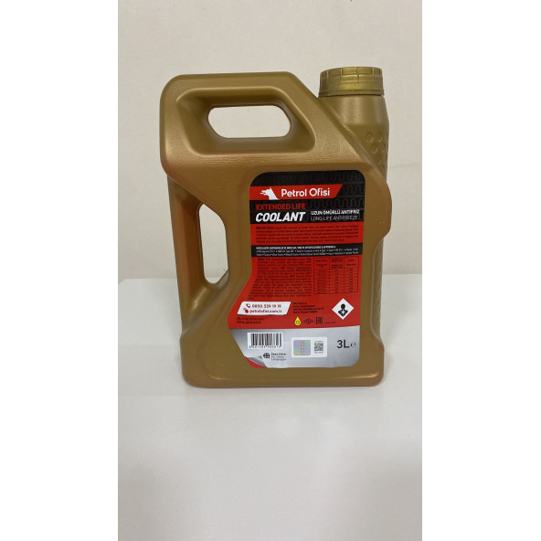 PETROL OFİSİ ORGANİK KIRMIZI ANTİFRİZ 3 LT (2024 ÜRT) - 2