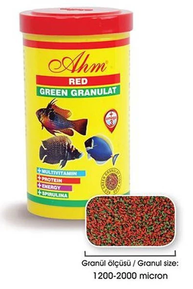 AHM Red Green Granulat 100 ml. Skt:03/2027 - 2