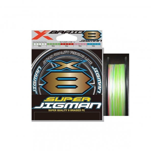 YGK Super Jigman PE X8 300m 70LB 0,370mm ürün görseli 1