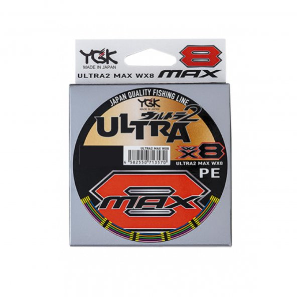 YGK Ultra 2 Max PE WX8 300m 28Kg 0,330mm