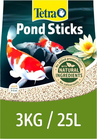 Tetra Pond Sticks Yeşil 100 gr Poşette Açık Skt : 06/2027